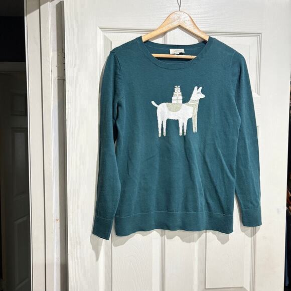 Loft Holiday Alpaca Sweater - Picture 1 of 8